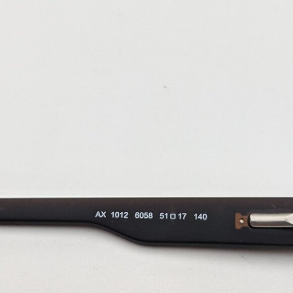 🕶️Armani Exchange AX1012 6058 Eyeglasses 51/17-140 / ALJ303🕶️​ - Picture 7 of 11